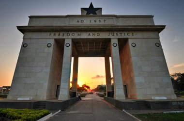 Bağımsızlık arch, accra, Gana
