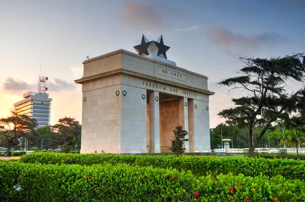 Bağımsızlık arch, accra, Gana — Stok fotoğraf