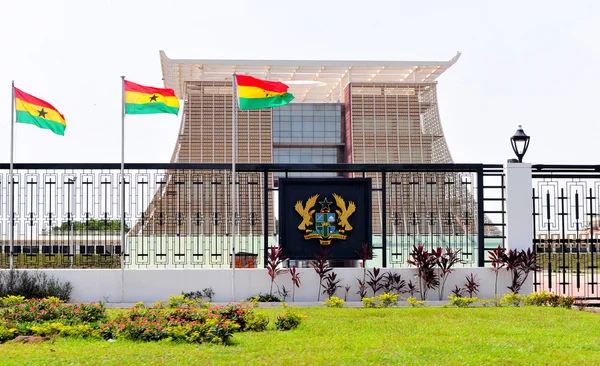 Flagstaffhus - Presidential Palace i Ghana — Stockfoto