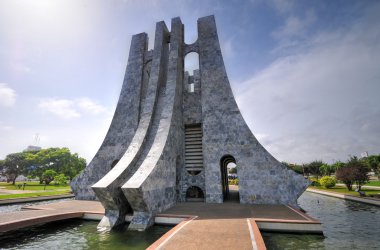 Kwame Nkrumah Memorial Park - Accra, Ghana clipart