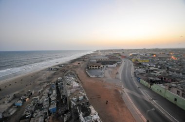 Accra, Gana panoramik manzaralı