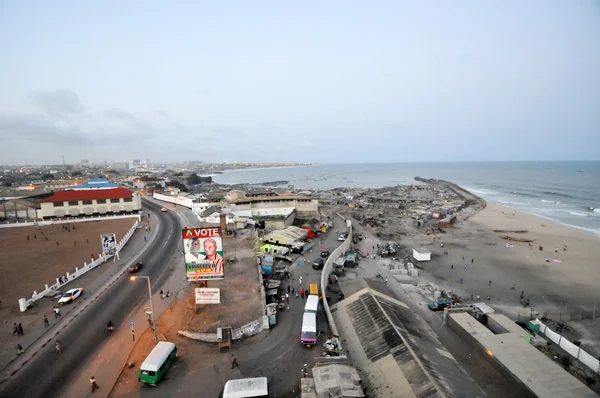 Vista panorámica de Accra, Ghana — Foto de Stock