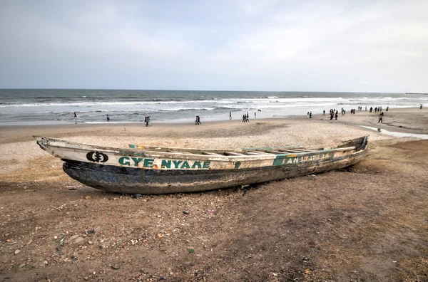 Fischerboot - accra, ghana — Stockfoto