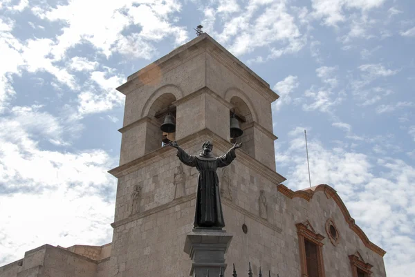 San Francisco kostel v Arequipa, Peru — Stock fotografie