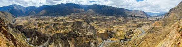 Panoráma Colca-kanyon, Peru — Stock Fotó