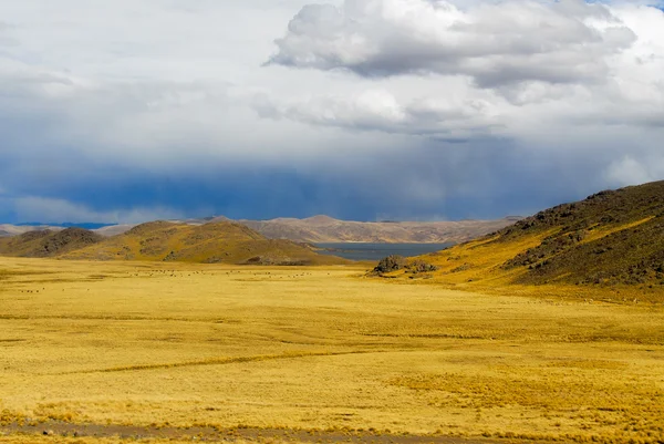 Vale Sagrado dos Incas. Cusco para Puno, Peru . — Fotografia de Stock