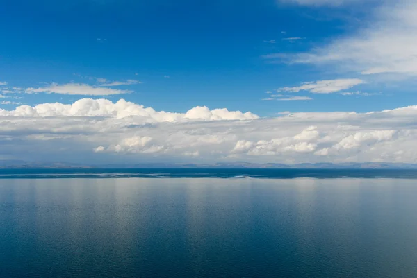 Krajobraz wokół Jeziora Titicaca, Peru — Zdjęcie stockowe