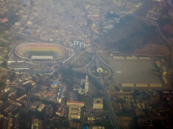 Aerial View of Independence Square - Accra, Ghana — Stock Photo, Image