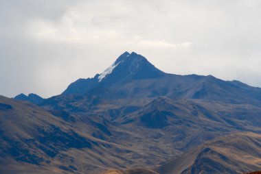Görünüm boyunca Cusco-Puno, Peru