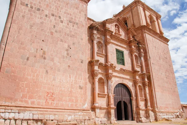 Santiago de Pupuka Church - Pukara, Peru — Stock Photo, Image