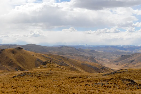 Vista a lo largo de la carretera Cusco-Puno, Perú —  Fotos de Stock