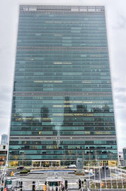 new York'ta Birleşmiş Milletler Genel Merkezi
