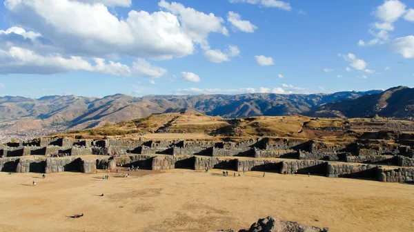 Sacsayhuaman, heiliges Tal der Inkas — Stockfoto