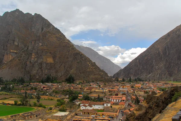 Ollantaytambo - eski Inca Kalesi, Peru — Stok fotoğraf