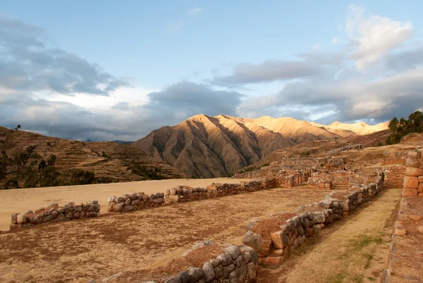 Chinchero, 쿠스코, 페루의 잉카 궁전 유적 — 스톡 사진