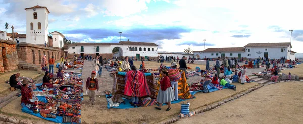 Inca Market in Chichero, Peru — Stock Photo, Image