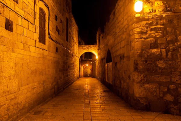 Jewish Quarter Streets, Jerusalem — Stock Photo, Image