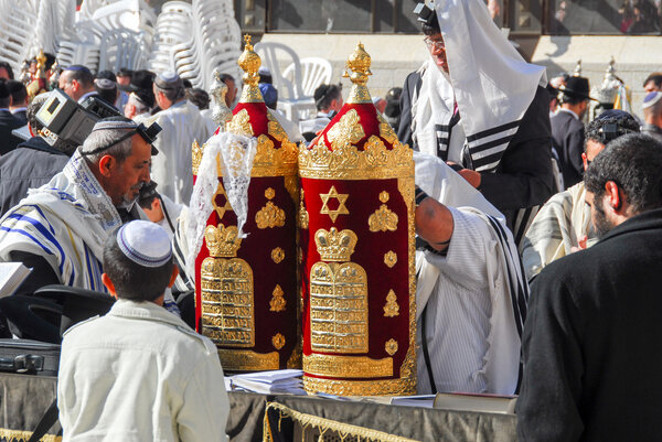 Bar Mitzvah at Western Wall, Jerusalem