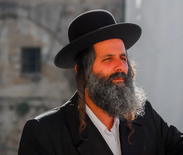 Ortodox zsidó férfi, Izrael — Stock Fotó