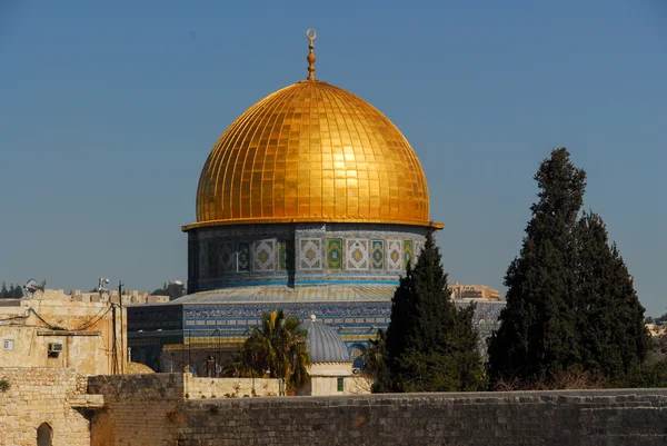 예루살렘, 이스라엘에 있는 바위의 돔 — 스톡 사진