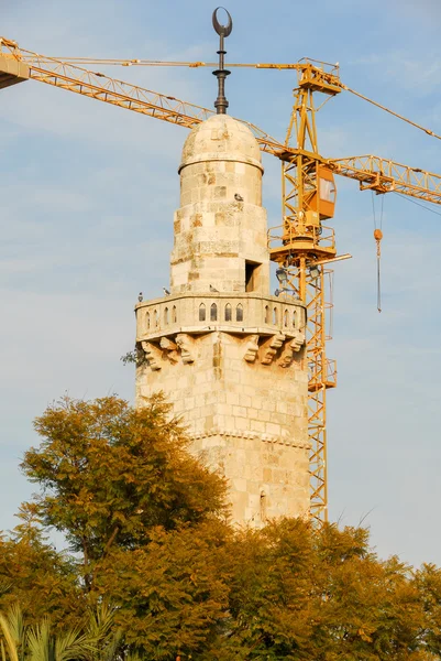 Islamic Minaret in Jerusalem, Israel — Stock Photo, Image