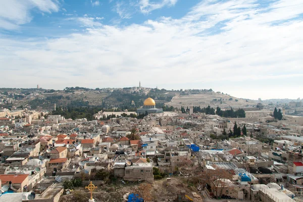 Oude stad van Jeruzalem, Israël — Stockfoto