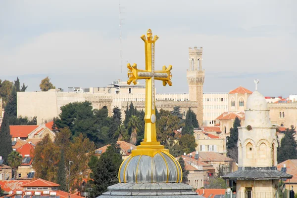 Iglesia del Santo Sepulcro - Jerusalén Ciudad Vieja — Foto de Stock