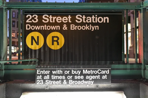 23rd Street Subway Station, Nueva York —  Fotos de Stock