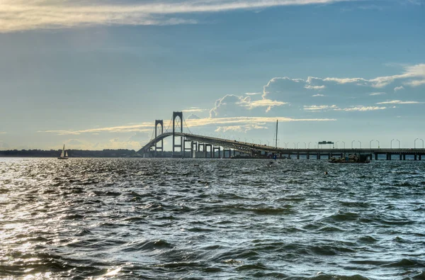 Ponte de Newport Rhode Island — Fotografia de Stock