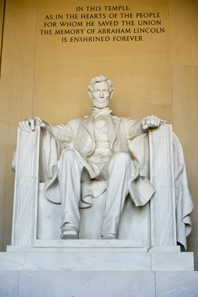 Lincoln Memorial - Washington, DC. — Zdjęcie stockowe