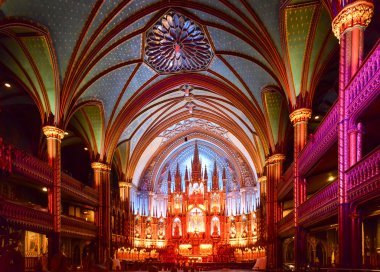 Notre Dame Basilica - Montreal, Kanada