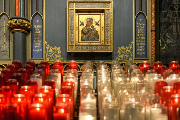 Notre dame basilica - montreal, kanada — Stockfoto