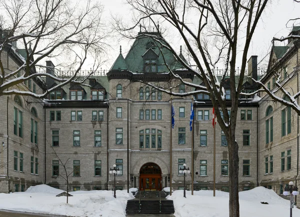 Stadhuis van Quebec stad, Québec, Canada — Stockfoto
