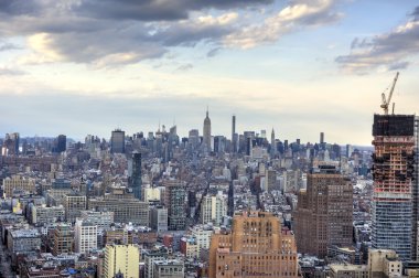 New York şehrinin silüeti