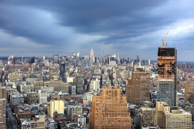 New York şehrinin silüeti