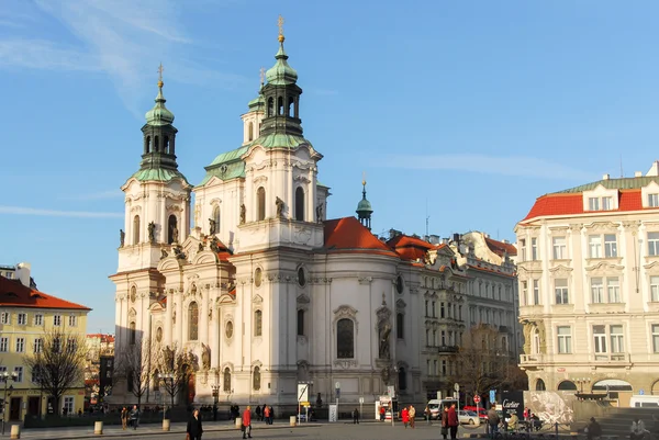 Saint Nicholas Church - Prague, Republika Czeska — Zdjęcie stockowe