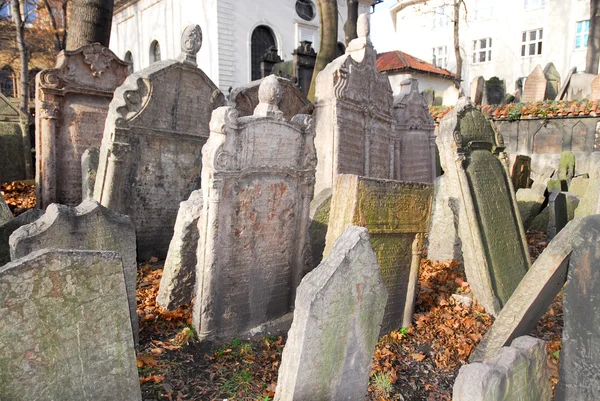 Judiska kyrkogården - Prag, Tjeckien — Stockfoto