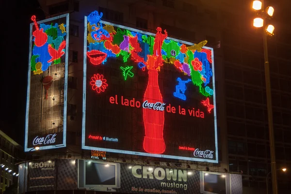 L'Obélisque - Buenos Aires, Argentine la nuit — Photo