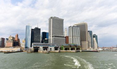 Lower Manhattan kısmının görünümü