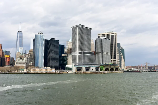 Vista di Lower Manhattan — Foto Stock