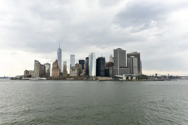 Lower Manhattan kısmının görünümü — Stok fotoğraf