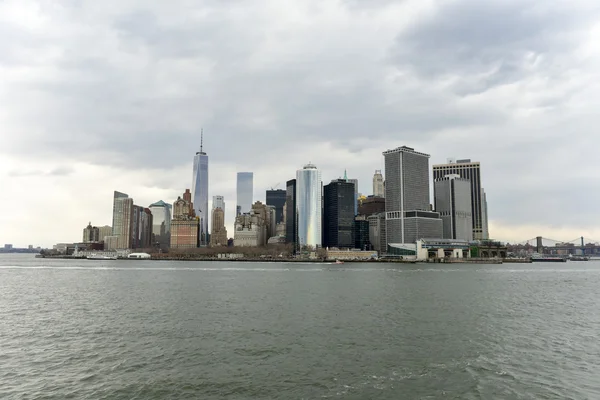 Lower Manhattan kısmının görünümü — Stok fotoğraf