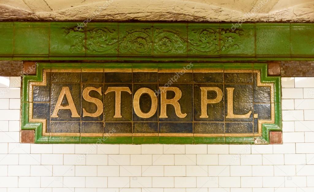 Astor Place Subway Station - New York City