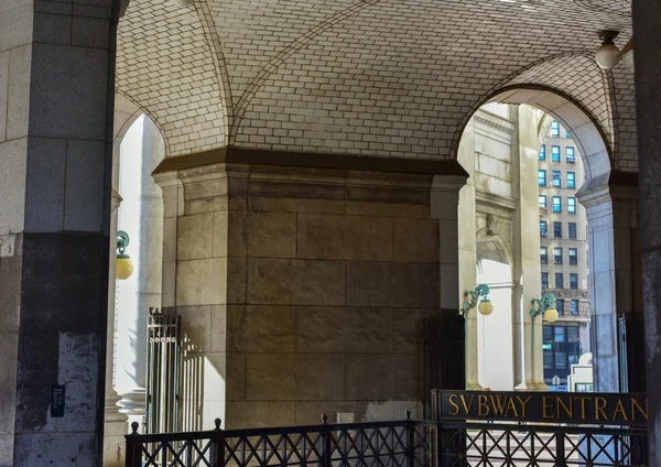 Plafond de tuiles Guastavino - Bâtiment municipal de New York — Photo