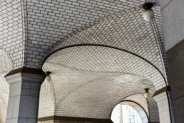 Guastavino Tile Ceiling - New York Municipal Building — Stock Photo, Image