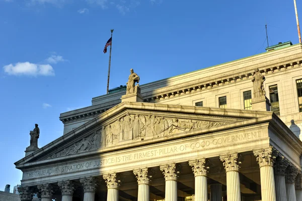 New York City Supreme Court — Stock Photo, Image