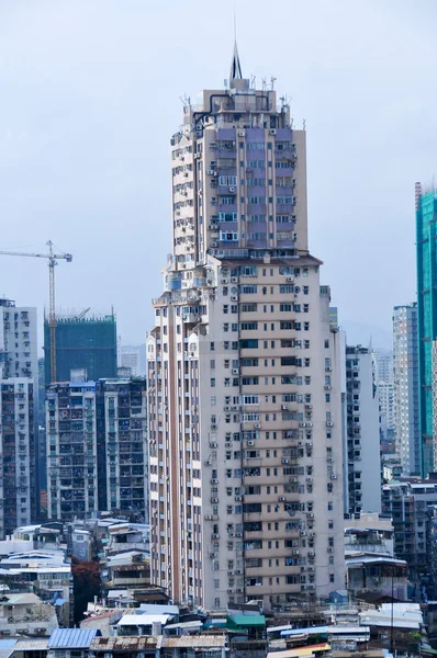 Antiguo bloque de apartamentos - Macao, China — Foto de Stock