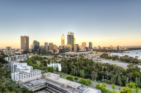 Perth skyline — Stockfoto