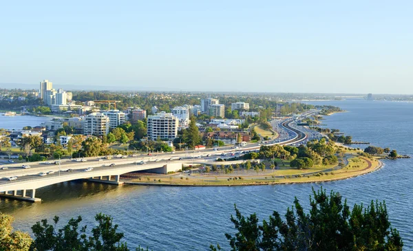 Skyline van Perth — Stockfoto