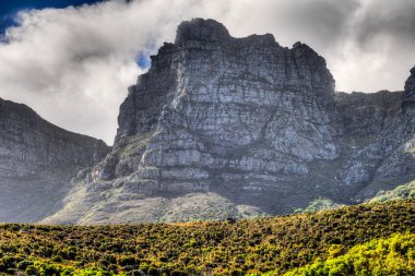 Table Mountain - Cape Town, South Africa Coast clipart